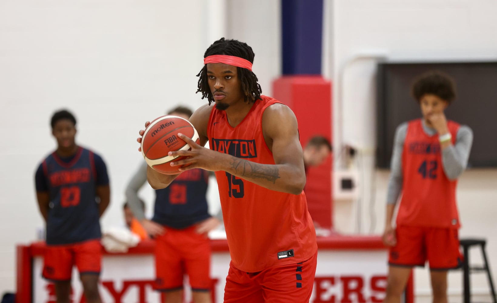 Dayton basketball summer practice