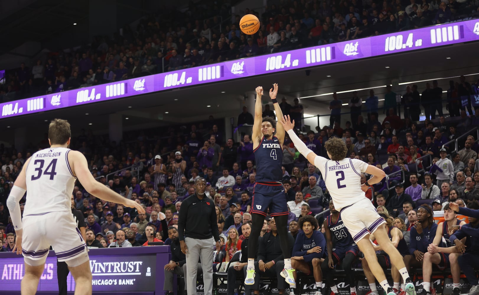 Dayton vs. Northwestern