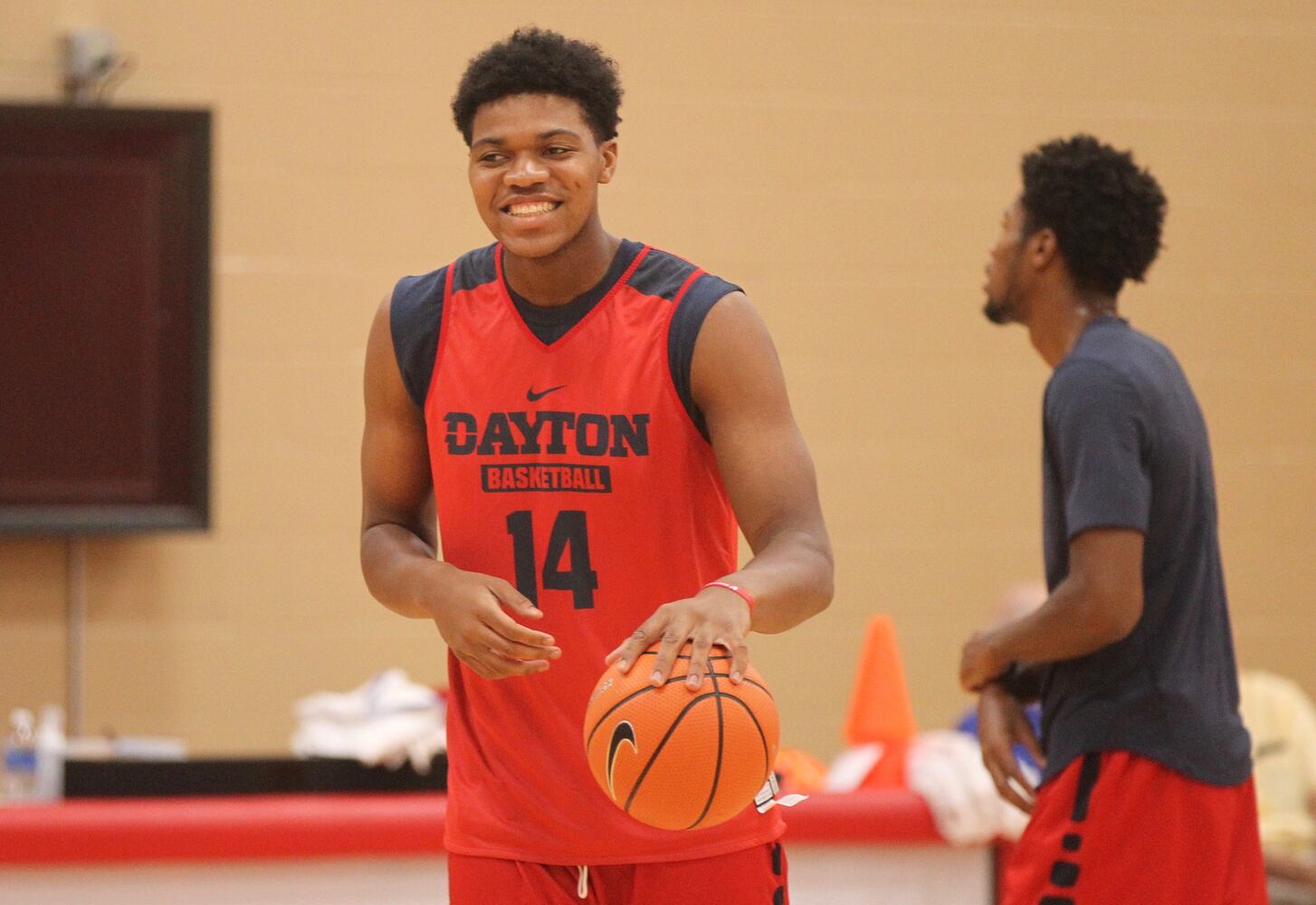 Photos: Dayton Flyers working out at Cronin Center