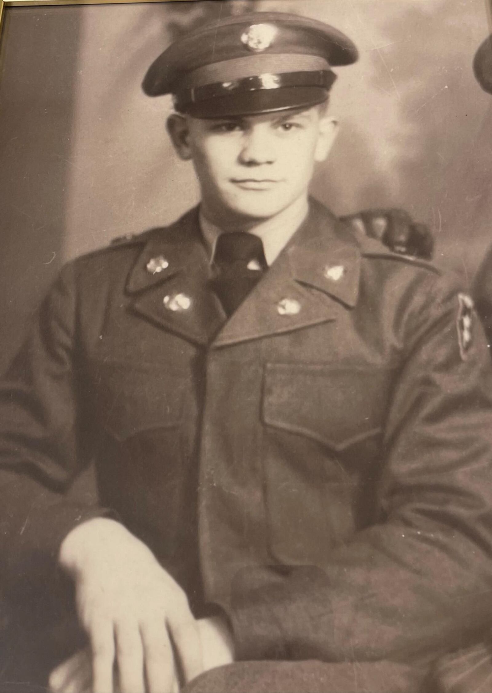 Army Pfc. Chauncey (William) J. Sharp. U.S. Army photo