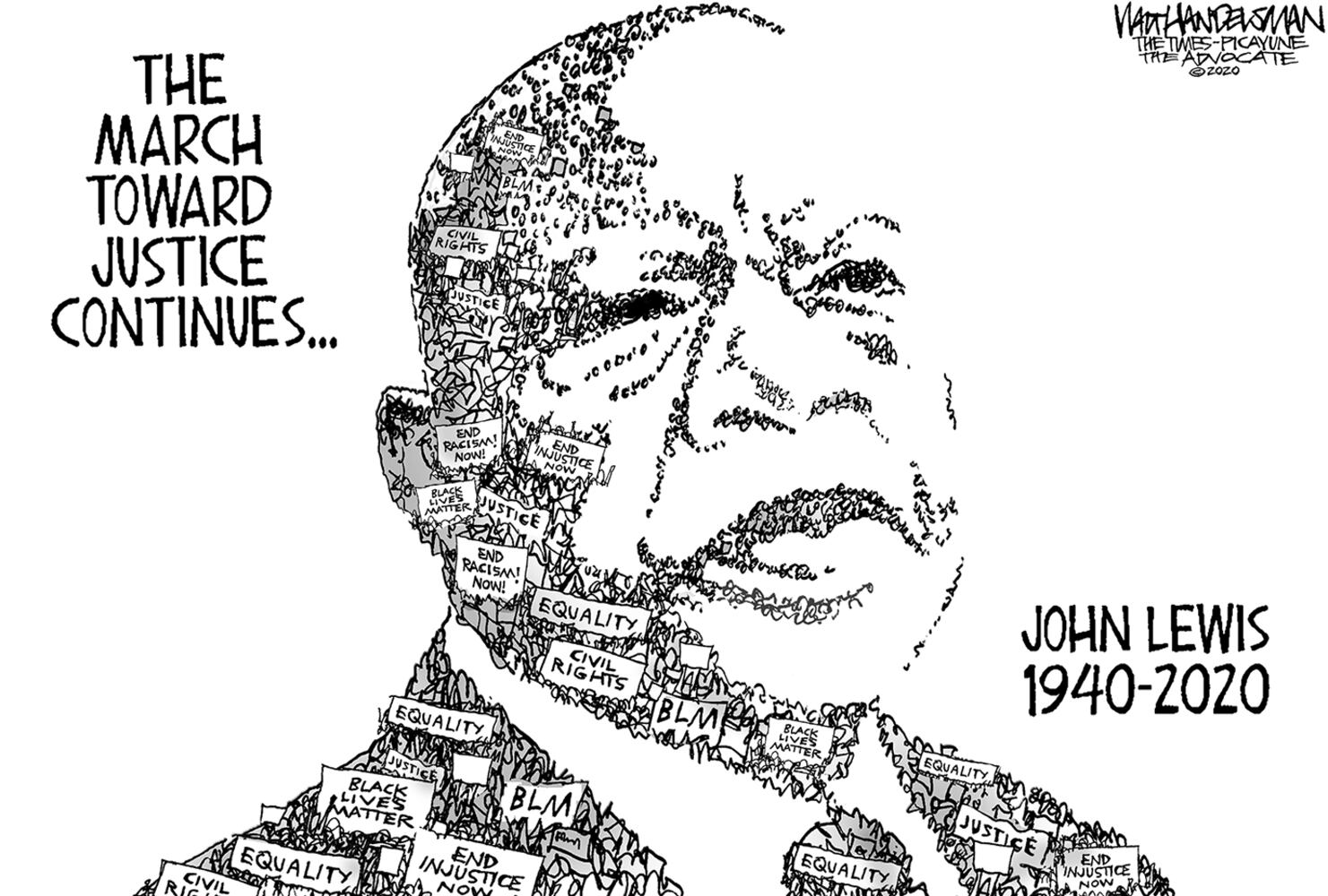 Week in cartoons: Remembering Rep. John Lewis and more