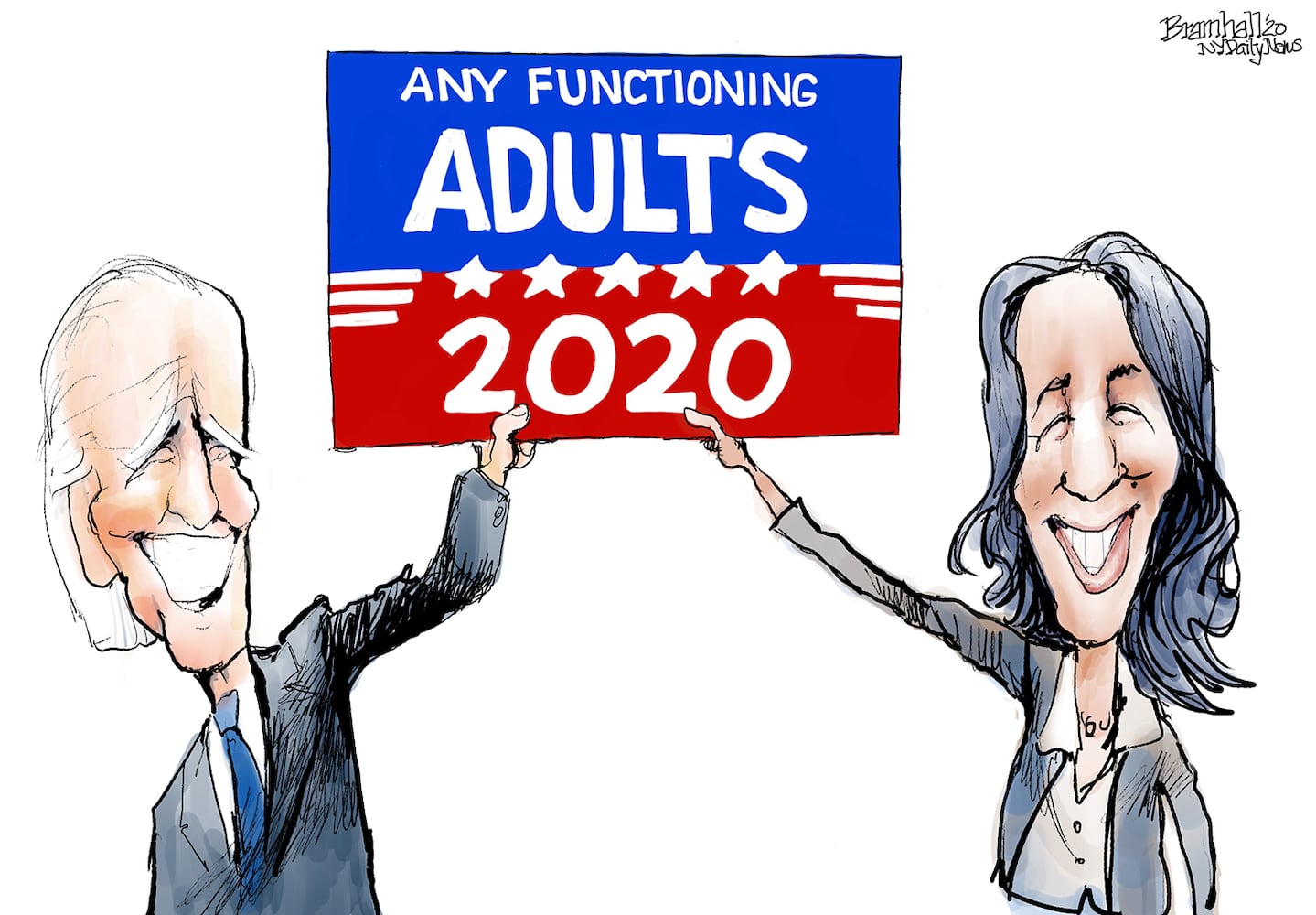 Week in cartoons: Kamala Harris, college football and more