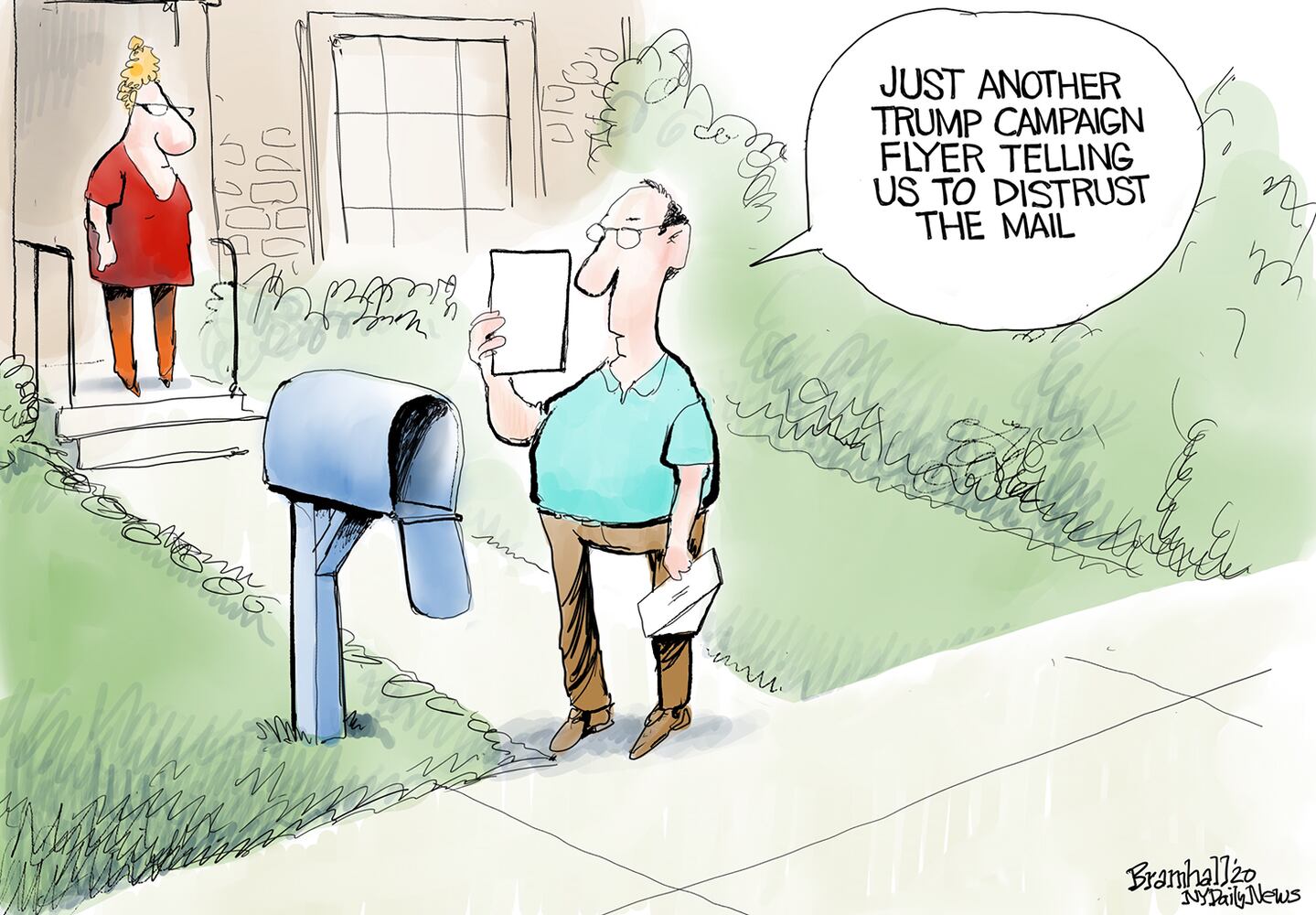 Week in cartoons: Mail-in ballots, stalled stimulus and more