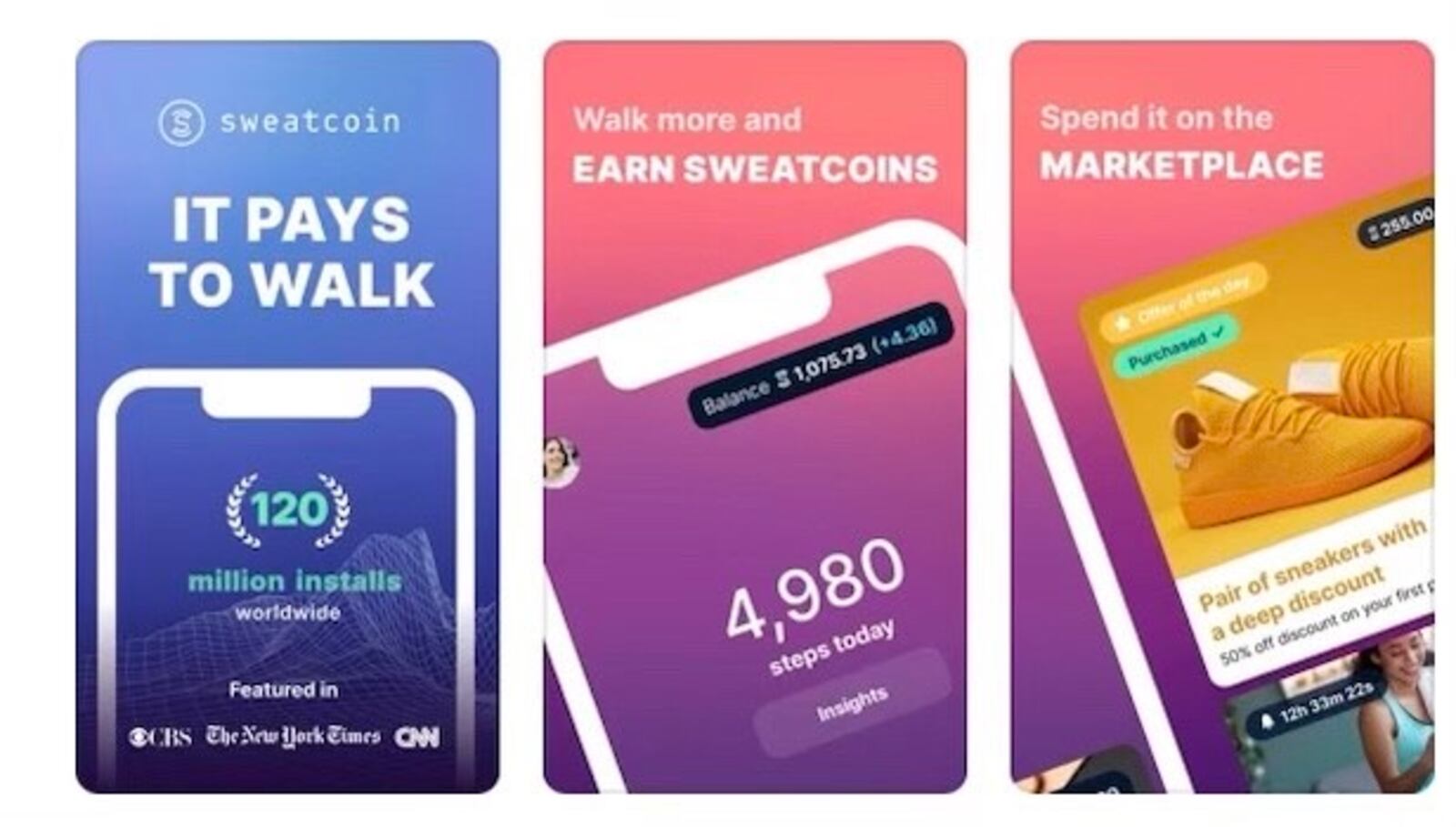 Sweatcoin app