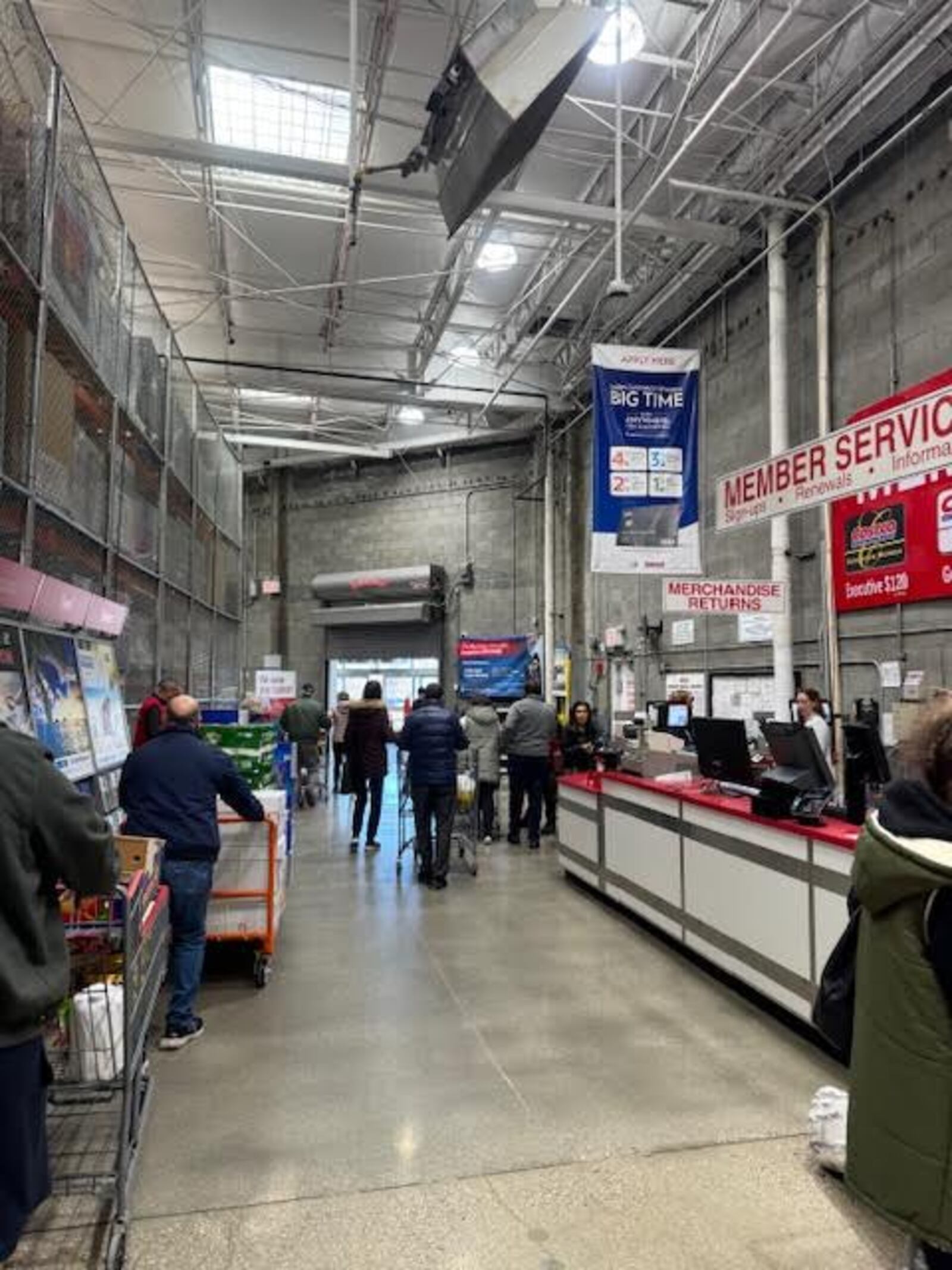 My Costco on a recent Wednesday afternoon.