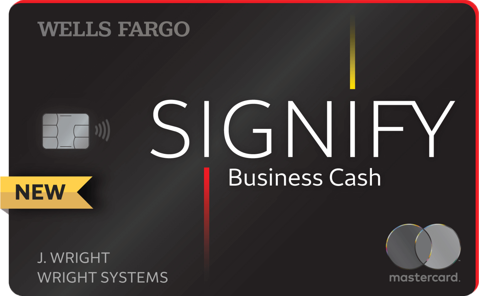 Wells Fargo Signify Business Cash Card credit card art