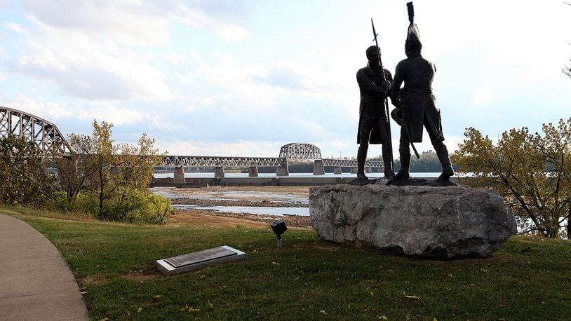 File photo of the Falls of the Ohio River.