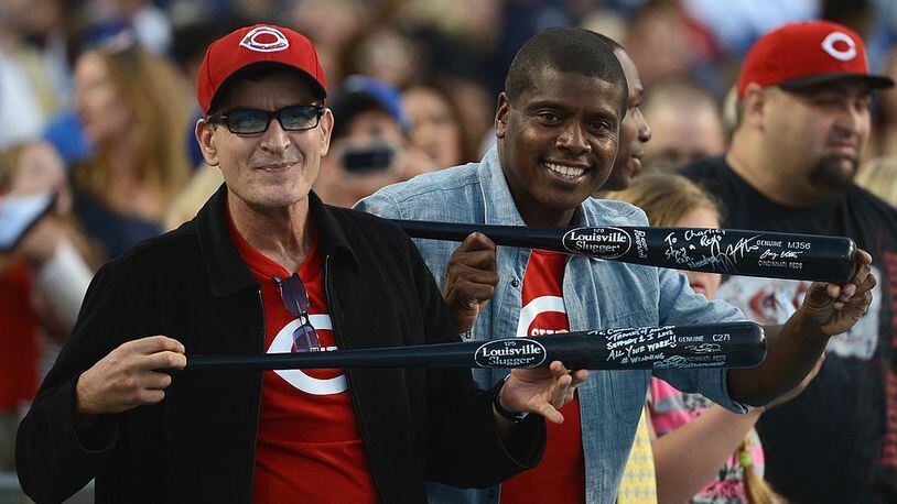 Charlie Sheen showing up as Wild Thing for Game 7