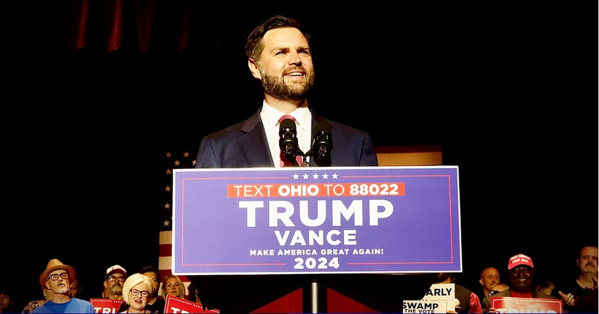 J.D. Vance at Middletown rally