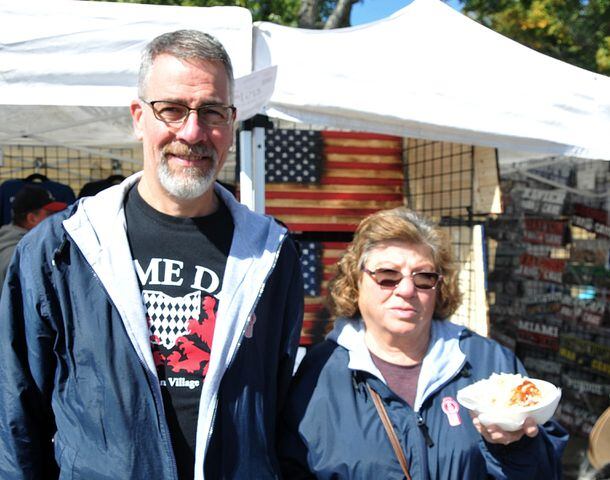 Did we spot you at the Waynesville Sauerkraut Festival?