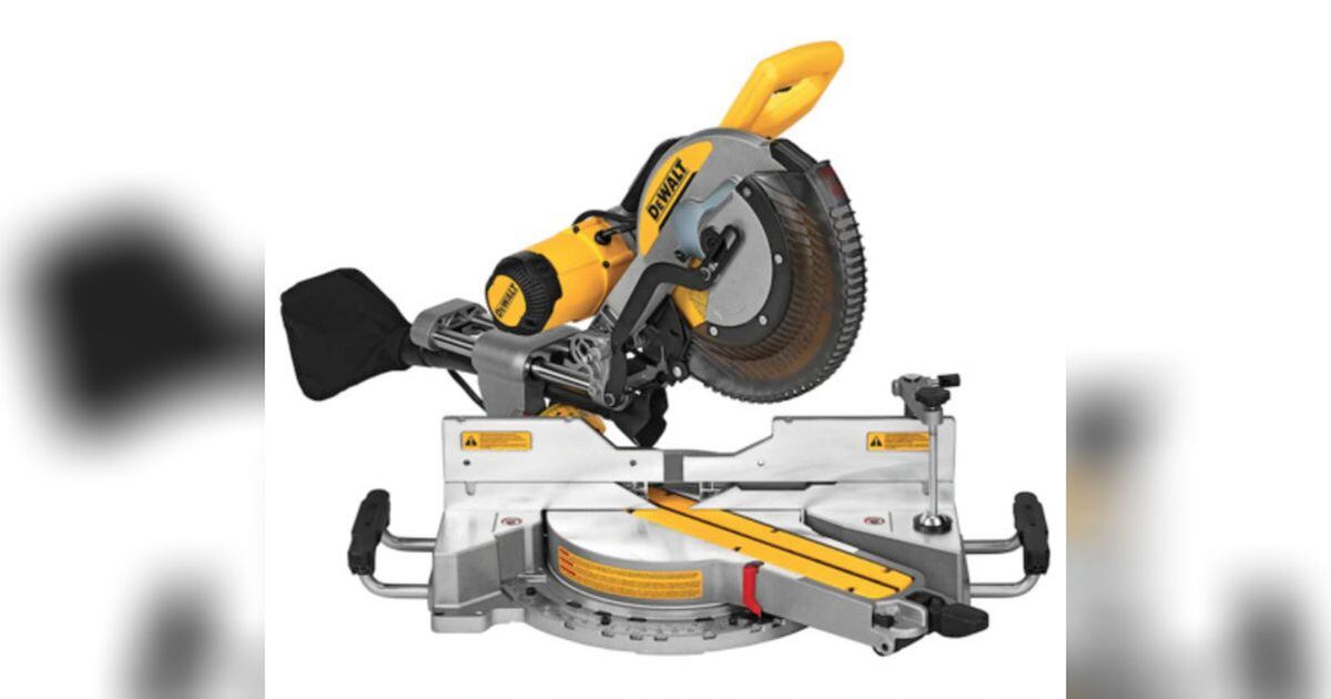 Over 1.4M DeWALT miter saws recalled for safety guard breaking