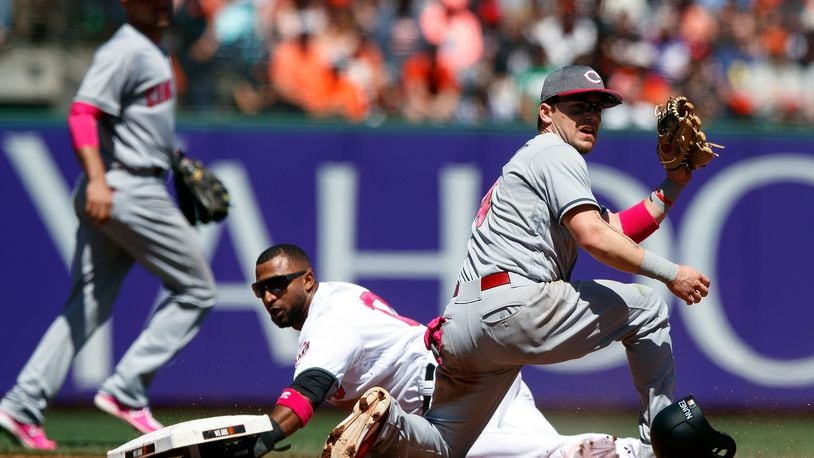 Reds drop third straight to Giants