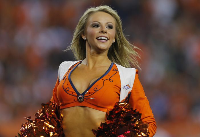 denver broncos cheerleader costume for adults