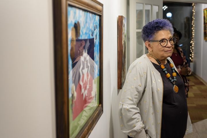 PHOTOS: The African American Visual Artists Guild Presents the "What's New?" Exhibition at the Edward A. Dixon Gallery