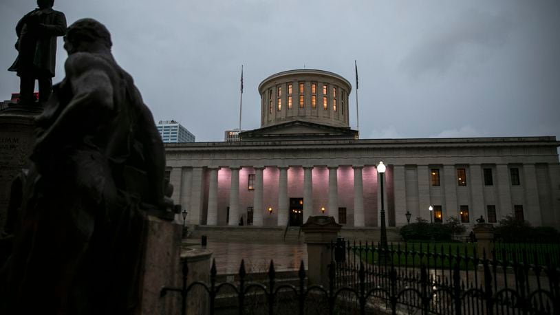 
                        FILE — The Ohio Statehouse in Columbus, on April 21, 2023. While we keep our eyes on Trump and his allies and enablers, it is also important not to lose sight of the fact that antidemocratic attitudes run deep within the Republican Party, Jamelle Bouie writes. (Maddie McGarvey/The New York Times)
                      