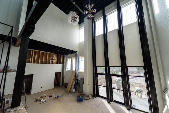 PHOTOS: Construction is nearing completion on new event venue The Lift in the Huffman Historic District