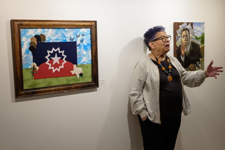 PHOTOS: The African American Visual Artists Guild Presents the "What's New?" Exhibition at the Edward A. Dixon Gallery