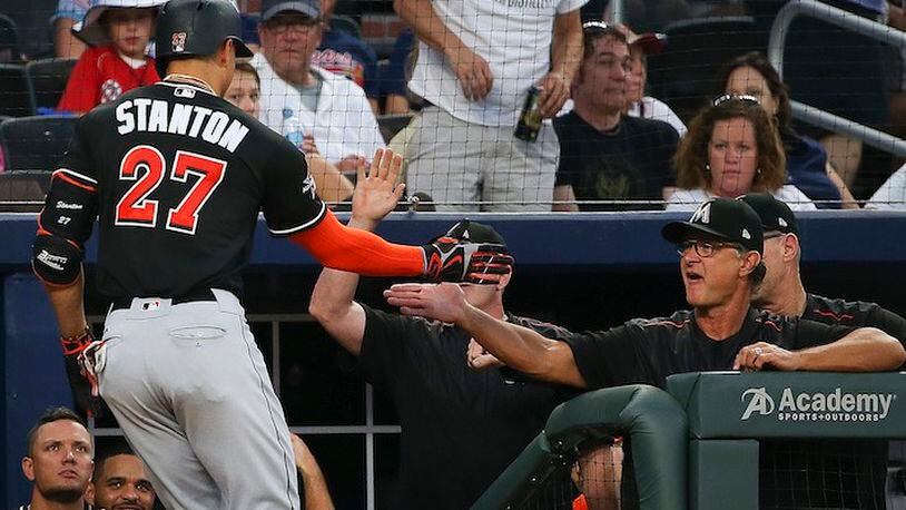 Stanton becomes first Marlin to win Most Valuable Player