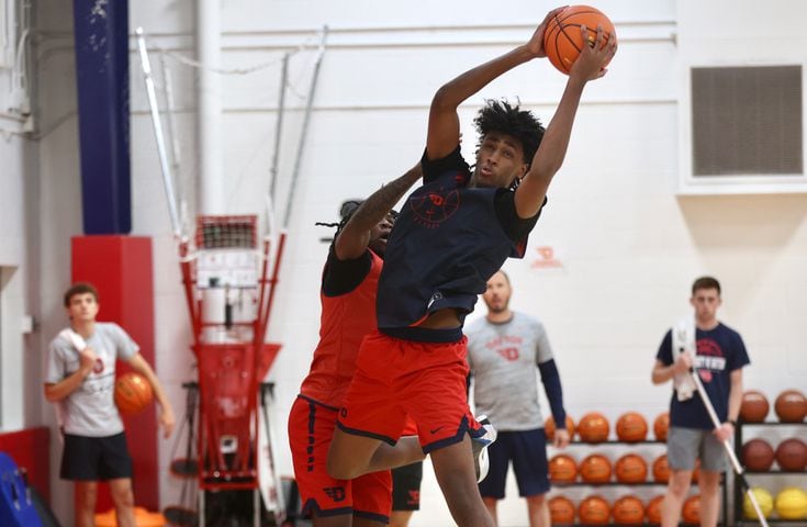 Dayton preseason practice