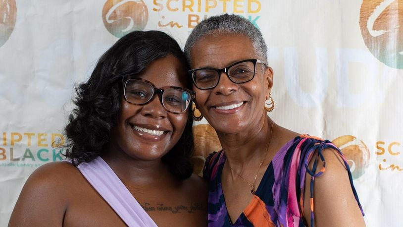 Dana Graham with her mother at a Scripted in Black event. "She’s truly my main supporter and heart." Contributed photos