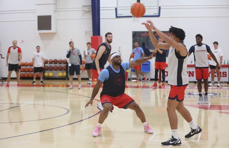 Dayton preseason practice