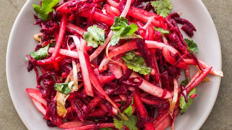 Endive, Beet and Pear Salad. AMERICA'S TEST KITCHEN/CONTRIBUTED