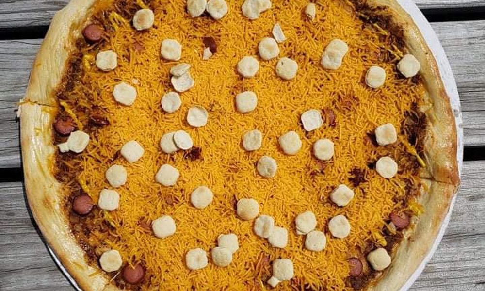 Pizza Bandits Cincinnati Chili Pie by Chef James Burton