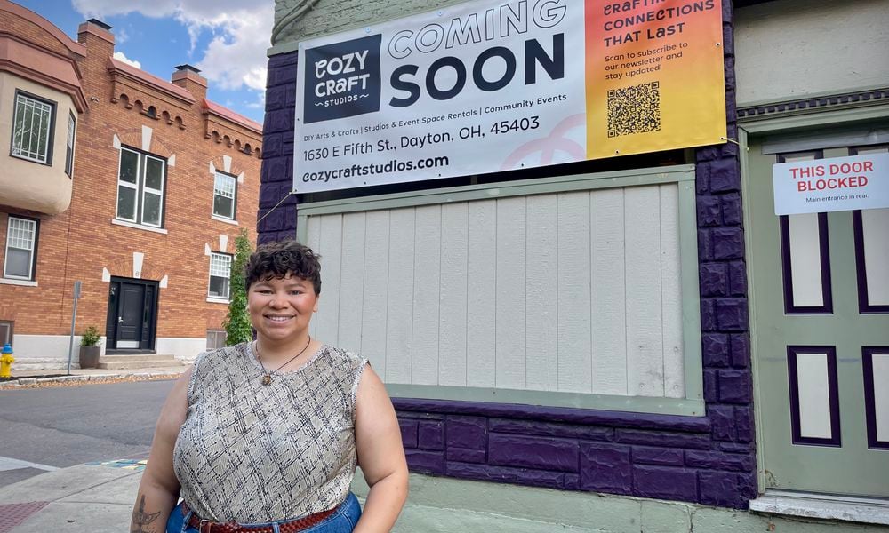 Devon Stinson is opening Cozy Craft Studios, a DIY arts and crafts studio in the St. Anne’s Hill Historic District featuring workshops, classes and rentable space. NATALIE JONES/STAFF